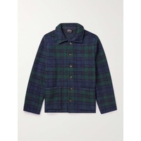 아페쎄 A.P.C. Franckie Checked Wool-Blend Shirt Jacket 1647597314341345