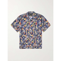 빔즈 플러스 BEAMS PLUS Camp-Collar Printed Cotton-Voile Shirt 1647597314416707