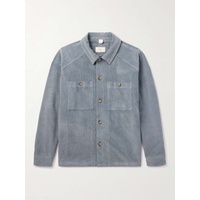 ALTEA Morgan Garment-Dyed Cotton-Blend Corduroy Overshirt 1647597314468704