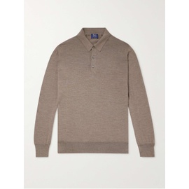 WILLIAM LOCKIE Slim-Fit Merino Wool Polo Shirt 1647597314740520