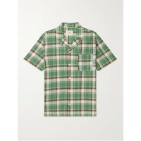 FOLK Camp-Collar Checked Cotton Shirt 1647597314767389