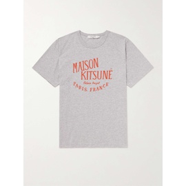 MAISON KITSUNEE Logo-Print Cotton-Jersey T-Shirt 1647597314834130