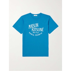MAISON KITSUNEE Logo-Print Cotton-Jersey T-Shirt 1647597314834156