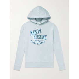 MAISON KITSUNEE Palais Royal Logo-Print Cotton-Jersey Hoodie 1647597314834205