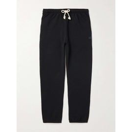 아크네 스튜디오 ACNE STUDIOS Frack Straight-Leg Logo-Appliqued Cotton-Jersey Sweatpants 1647597314857547
