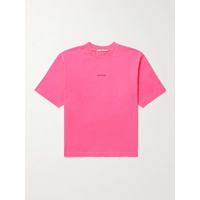 아크네 스튜디오 ACNE STUDIOS Logo-Print Cotton-Jersey T-Shirt 1647597314861686