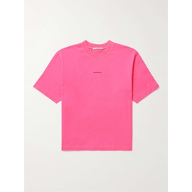 아크네 스튜디오 ACNE STUDIOS Logo-Print Cotton-Jersey T-Shirt 1647597314861686