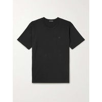 아크네 스튜디오 ACNE STUDIOS Nash Logo-Appliqued Cotton-Jersey T-Shirt 1647597314861687