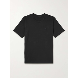 아크네 스튜디오 ACNE STUDIOS Nash Logo-Appliqued Cotton-Jersey T-Shirt 1647597314861687