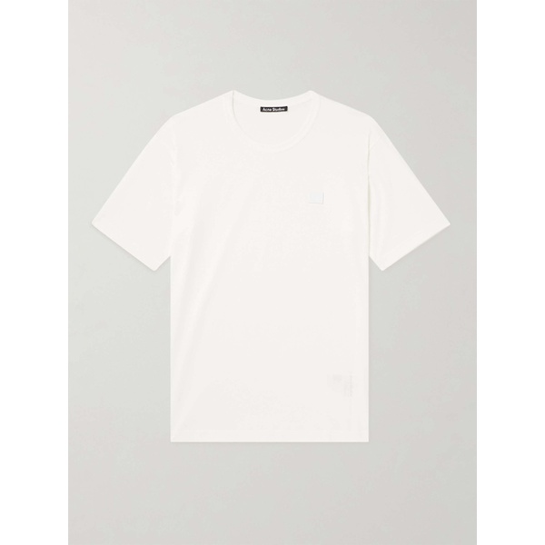 아크네스튜디오 아크네 스튜디오 ACNE STUDIOS Nash Logo-Appliqued Cotton-Jersey T-Shirt 1647597314868551