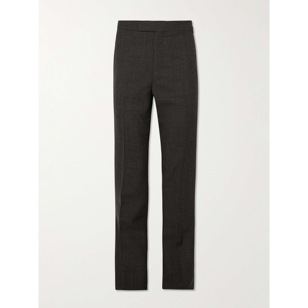  KINGSMAN Straight-Leg Puppytooth Wool Suit Trousers 1647597314941570