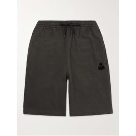 이자벨마랑 ISABEL MARANT Straight-Leg Cotton-Blend Jersey Drawstring Shorts 1647597314961278