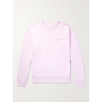이자벨마랑 ISABEL MARANT Mikis Logo-Embroidered Cotton-Blend Jersey Sweatshirt 1647597314961343