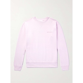 이자벨마랑 ISABEL MARANT Mikis Logo-Embroidered Cotton-Blend Jersey Sweatshirt 1647597314961343