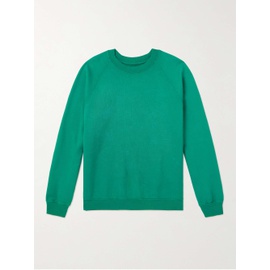 LES TIEN Garment-Dyed Cotton-Jersey Sweatshirt 1647597314979359