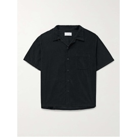LES TIEN Camp-Collar Cotton-Corduroy Shirt 1647597314979363