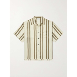 존 엘리어트 JOHN ELLIOTT Striped Silk-Twill Shirt 1647597315039623