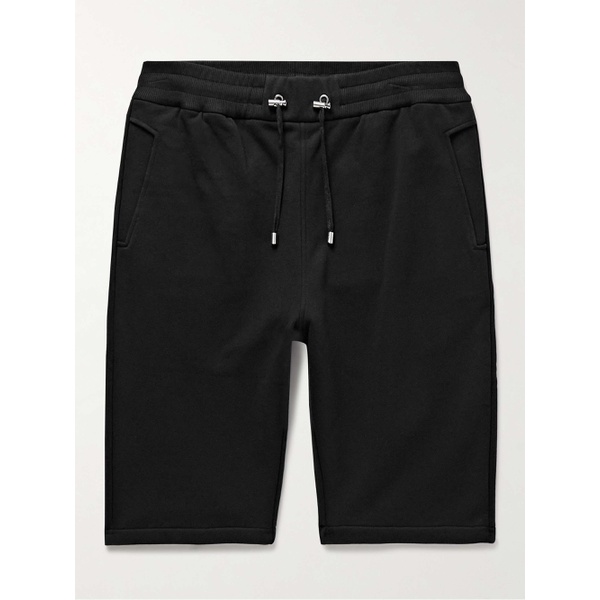 발망 발망 BALMAIN Slim-Fit Cotton-Jersey Drawstring Bermuda Shorts 1647597315121800