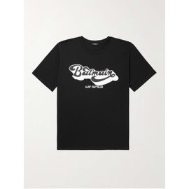 발망 BALMAIN 70s Logo-Print Cotton-Jersey T-Shirt 1647597315121818