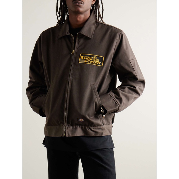  LOCAL AUTHORITY LA + Dickies Sunset Strip Autoparts Appliqued Padded Drill Jacket 1647597315359185