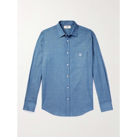 CELINE HOMME Triomphe Cotton-Chambray Shirt 1647597315581147