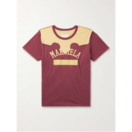 메종마르지엘라 MAISON MARGIELA Logo-Print Cotton-Jersey T-Shirt 1647597315634605