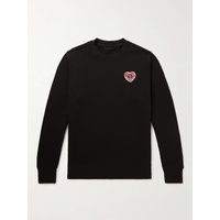 몽클레어 MONCLER Logo-Appliqued Cotton-Jersey Sweatshirt 1647597315639005