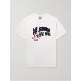 몽클레어 MONCLER GENIUS + 빌리어네어보이즈클럽 Billionaire Boys Club Logo-Print Cotton-Jersey T-Shirt 1647597315640236