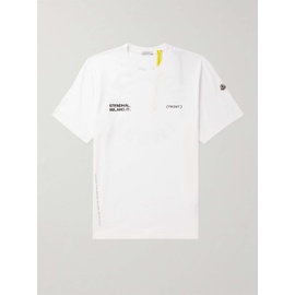 몽클레어 Moncler GENIUS 7 Moncler FRGMT Hiroshi Fujiwara Logo-Print Cotton-Jersey T-Shirt 1647597315640276