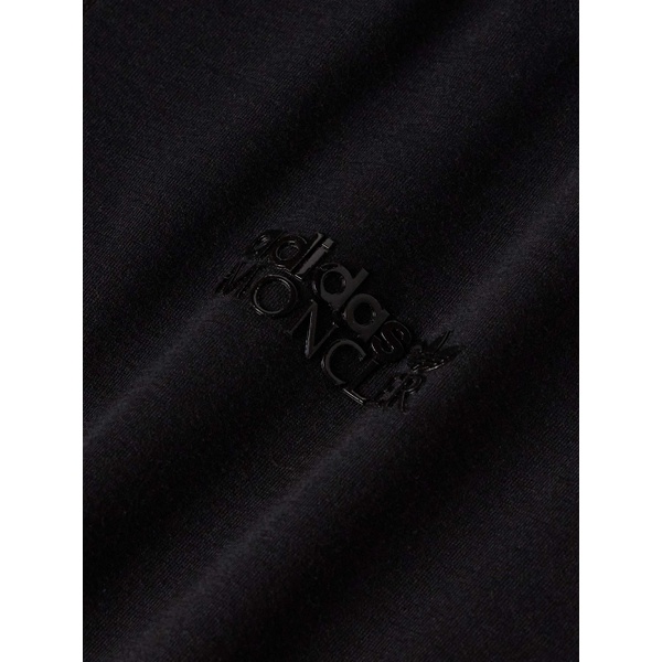 아디다스 몽클레어 MONCLER GENIUS + 아디다스 오리지널 adidas Originals Logo-Appliqued Panelled Cotton-Pique and Jersey T-Shirt 1647597315640279