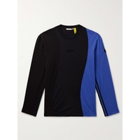 몽클레어 MONCLER GENIUS + 아디다스 오리지널 adidas Originals Logo-Appliqued Panelled Cotton-Pique and Jersey T-Shirt 1647597315640554
