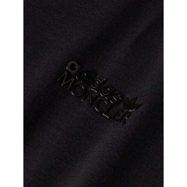 아디다스 몽클레어 MONCLER GENIUS + 아디다스 오리지널 adidas Originals Logo-Appliqued Panelled Cotton-Pique and Jersey T-Shirt 1647597315640631