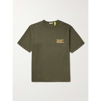 몽클레어 MONCLER GENIUS + Salehe Bembury Logo-Print Cotton-Jersey T-Shirt 1647597315655309