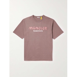 몽클레어 MONCLER GENIUS + Salehe Bembury Logo-Print Cotton-Jersey T-Shirt 1647597315655320