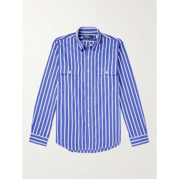 폴로랄프로렌 폴로 랄프 로렌 POLO RALPH LAUREN Cutaway-Collar Striped Cotton-Poplin Shirt 1647597315656504