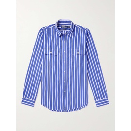 폴로 랄프 로렌 POLO RALPH LAUREN Cutaway-Collar Striped Cotton-Poplin Shirt 1647597315656504