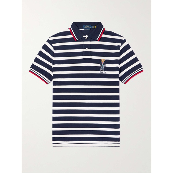 폴로랄프로렌 폴로 랄프 로렌 Polo RALPH LAUREN Striped Cotton-Pique Polo Shirt 1647597315656537