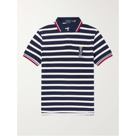 폴로 랄프 로렌 Polo RALPH LAUREN Striped Cotton-Pique Polo Shirt 1647597315656537