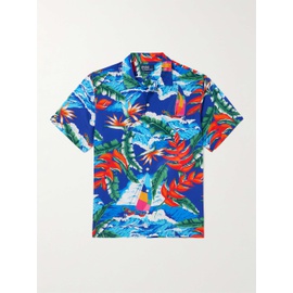 폴로 랄프 로렌 POLO RALPH LAUREN + Hoffman Fabrics Clady Convertible-Collar Printed Woven Shirt 1647597315656882