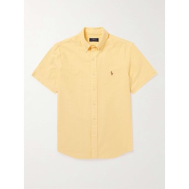 폴로 랄프 로렌 POLO RALPH LAUREN Button-Down Collar Logo-Embroidered Cotton Oxford Shirt 1647597315672039