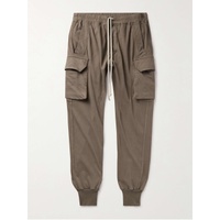 DRKSHDW BY 릭 오웬스 RICK OWENS Mastodon Slim-Fit Tapered Cotton-Jersey Sweatpants 1647597315695637
