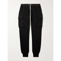 DRKSHDW BY 릭 오웬스 RICK OWENS Mastodon Slim-Fit Tapered Cotton-Jersey Sweatpants 1647597315695663