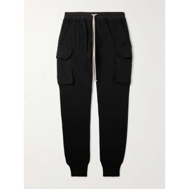 DRKSHDW BY 릭 오웬스 RICK OWENS Mastodon Slim-Fit Tapered Cotton-Jersey Sweatpants 1647597315695663