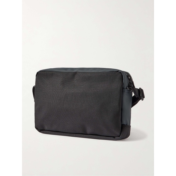  MASTER-PIECE Slick Logo-Appliqued Leather and CORDURA Ballistic Nylon Messenger Bag 1647597315783317