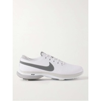 NIKE Golf Air Zoom Victory Tour 3 Suede and Nubuck-Trimmed Full-Grain Leather Golf Sneakers 1647597315856795