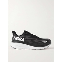 HOKA ONE ONE Clifton 9 Rubber-Trimmed Mesh Running Sneakers 1647597316619699