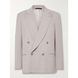 조르지오 아르마니 GIORGIO ARMANI Double-Breasted Twill Suit Jacket 1647597317572720