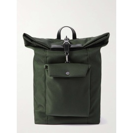 MISMO M/S Escape Leather-Trimmed Ballistic Nylon Backpack 1647597317708187
