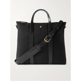 MISMO M/S Mate Leather-Trimmed Canvas Tote Bag 1647597317708189