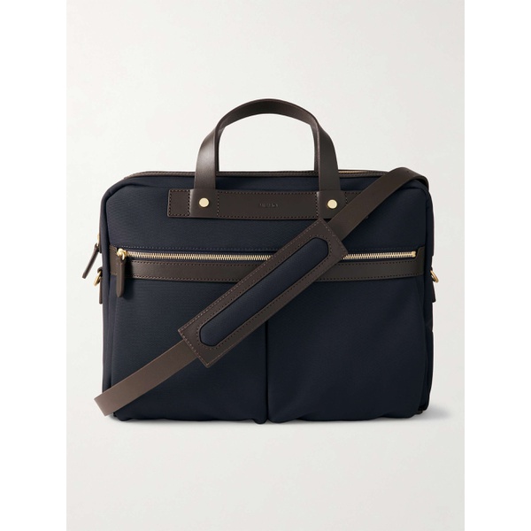 MISMO M/S Office Leather-Trimmed Recycled-Shell Briefcase 1647597317708217
